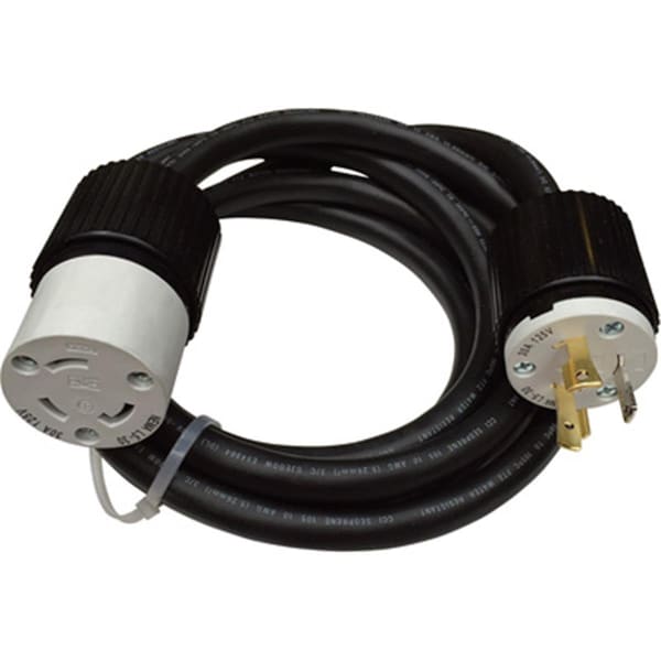 Overtime Generator Power Cord - 30 amps - 125V - 20 ft. - Model No. PC3120 OV3648746 - main